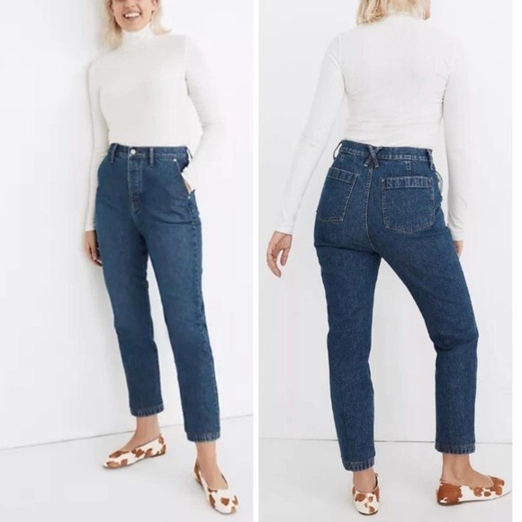 Madewell The Perfect Vintage Jean Trouser Edition in Minot Wash, Size 27 NWOT - Picture 1 of 15